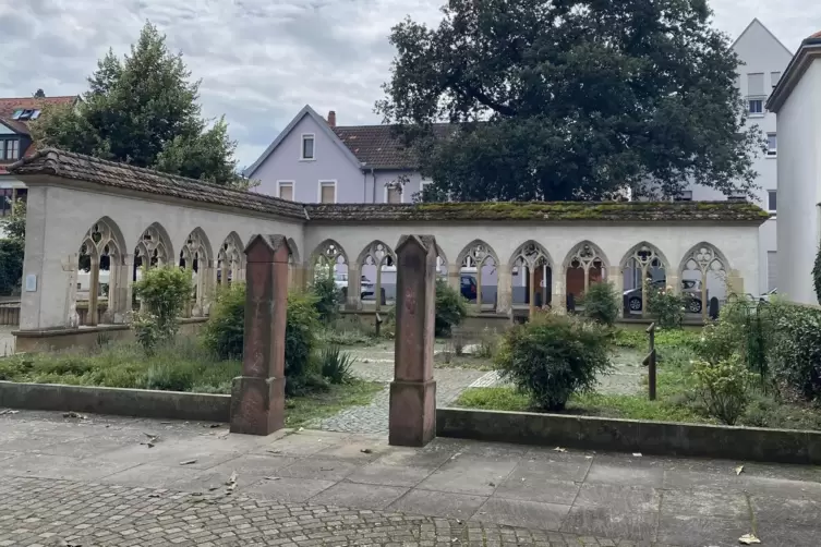 Historisches Erbe: Augustiner-Kreuzgang. 