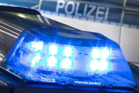 Polizeiwagen mit Blaulicht