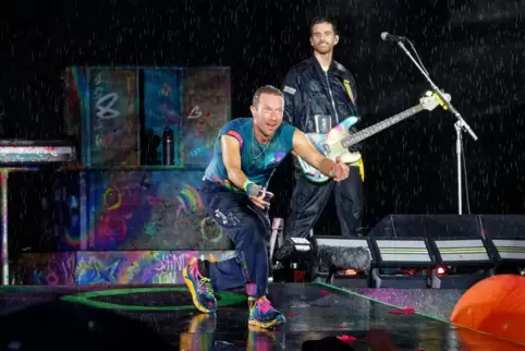 Erstes Deutschland-Konzert der britischen Band Coldplay