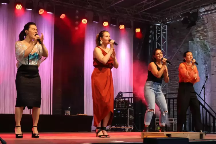 Die vier Frauen haben sich beim Jazzgesang-Studium an der Mannheimer Musikhochschule kennengelernt. 