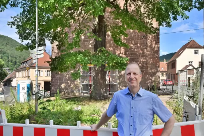 Andreas Ohler hofft, in Sachen Friedenseiche einen Kompromiss mit der Naturschutzbehörde zu finden.