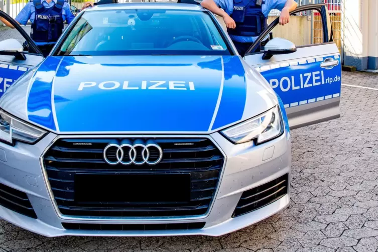 Dienstwagen der Zweibrücker Polizei. 