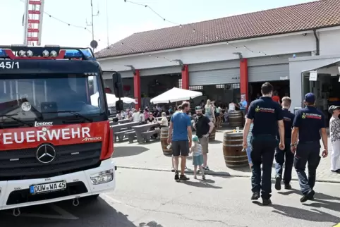 Die Feuerwehr in Wachenheim platzt aus allen Nähten. Die Mitglieder wünschen sich deshalb ein neues Gerätehaus.