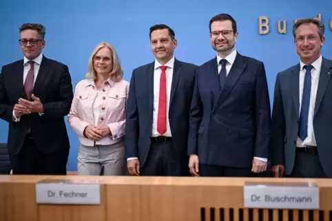 Pressekonferenz zur Stärkung des Bundesverfassungsgerichts