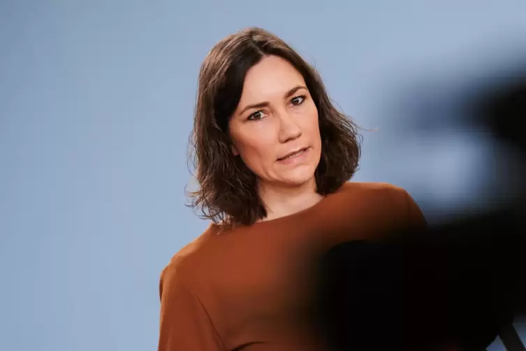 Anne Spiegel kurz vor ihrem Rücktritt 2022.