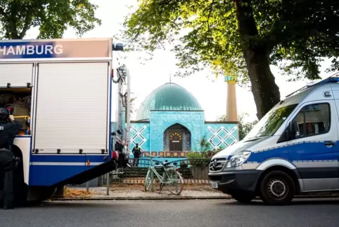 Razzien gegen Islamisten - Blaue Moschee Hamburg