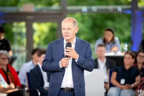 Bürgerdialog mit Bundeskanzler Scholz