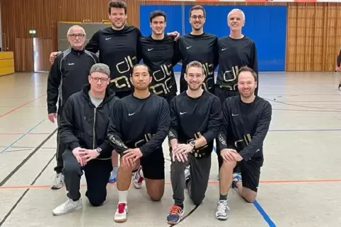 Hier in der Halle, auf dem Feld aber nicht minder erfolgreich: das Team des TV Hatzenbühl. 