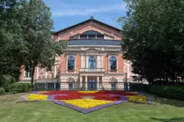 Der Grüne Hügel in Bayreuth, Sehnsuchtsort der Wagnerianer. 