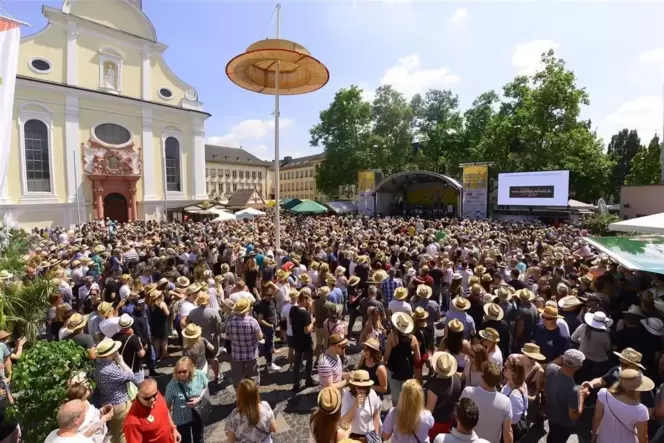 Für Aufnahmen wie diese vom Strohhutfest gibt es in der Pressestelle ein vom Stadtrat abgesegnetes Budget.