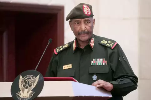 Sudans Armeechef General Abdel Fattah al-Burhan.