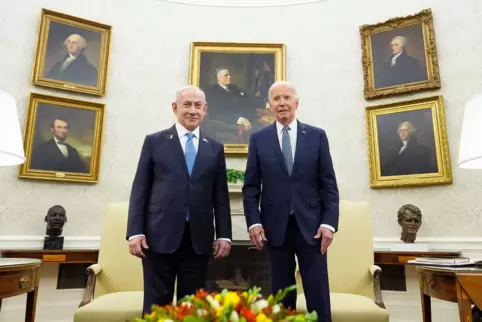 US-Präsident Biden empfängt Israels Regierungschef Netanjahu