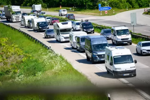 Stau auf der A1