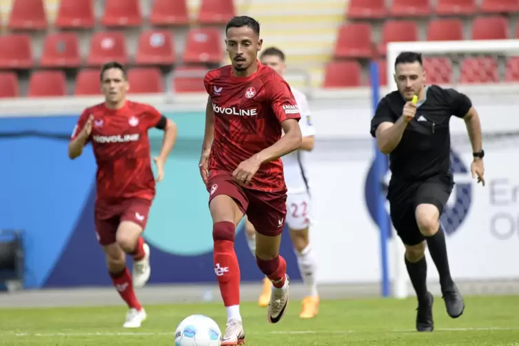 Vergangenes Wochenende konnte der FCK um Kenny Redondo (vorne) das Blitzturnier in Offenbach gewinnen.