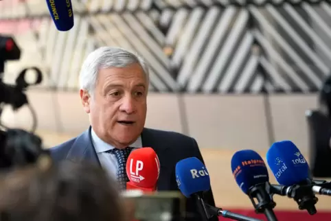 Italiens Außenminister Antonio Tajani