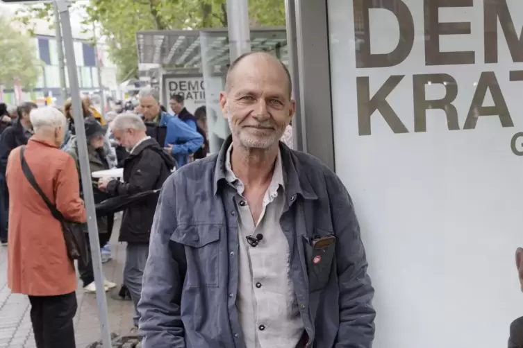 Thomas Brenner hat über 1000 Demokratieunterstützer fotografiert.