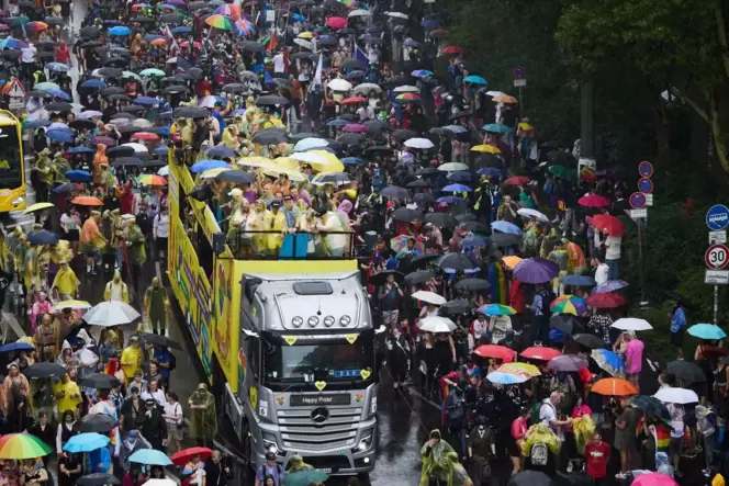 46. Berlin Pride Umzug zum Christopher Street Day