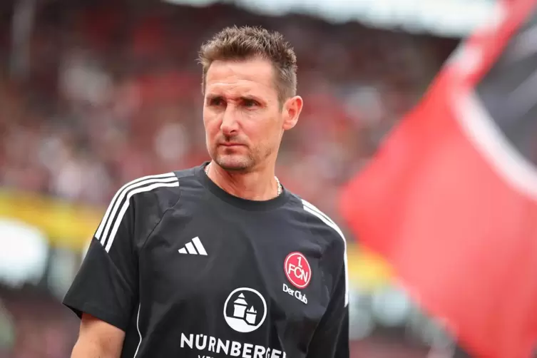 An Miroslav Klose sind beim 1. FC Nürnberg viele Hoffnungen genküpft. 