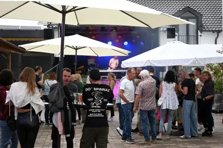 DJs sorgten bei der Stadtkapellen-Veranstaltung für Musik.