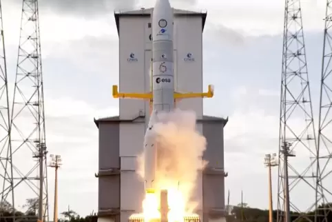 Zumindest der Start der Ariane 6 lief riebungslos.