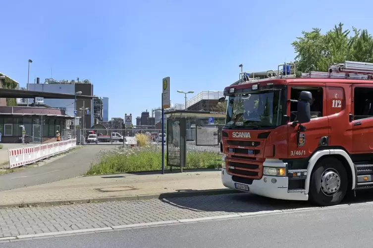 Die Feuerwehr war mit einem Großaufgebot vor Ort.