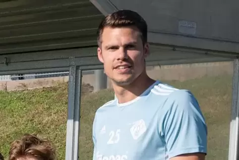 Christopher Ludy, der Spielertrainer des FK Pirmasens II.