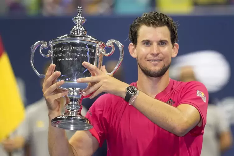 Sein größter Moment: Dominic Thiem gewann 2020 die US Open.