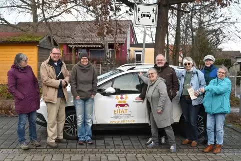 Die Einweihung des Carsharing-Angebots im Januar. 