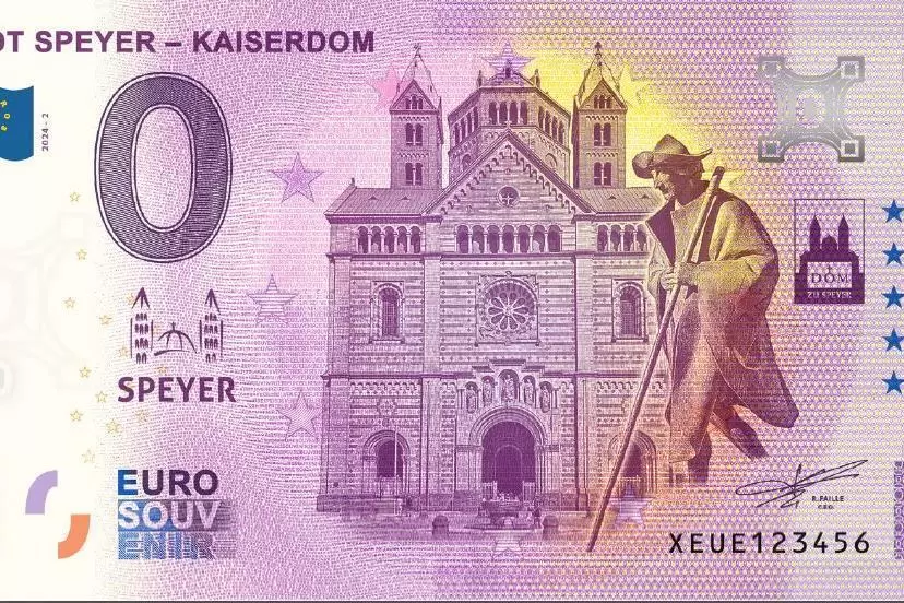 Seit Kurzem im Verkauf und sehr beliebt: der Speyerer 0-Euro-Schein.