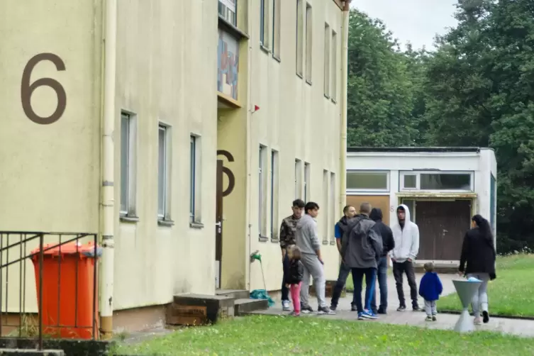 Momentan leben in der Aufnahmeeinrichtung des Landes auf dem Kuseler Windhof gut 640 Menschen.