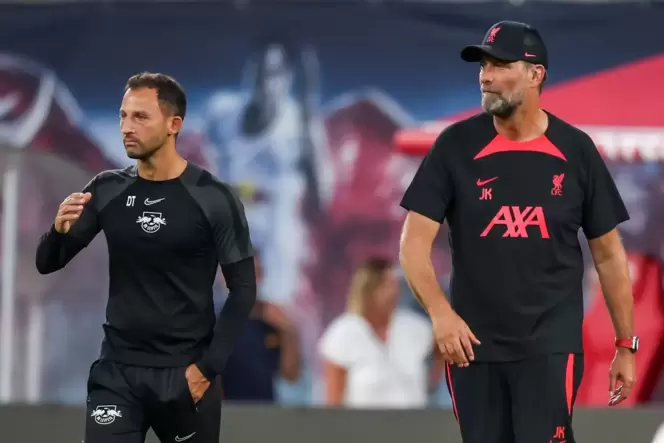 Domenico Tedesco und Jürgen Klopp