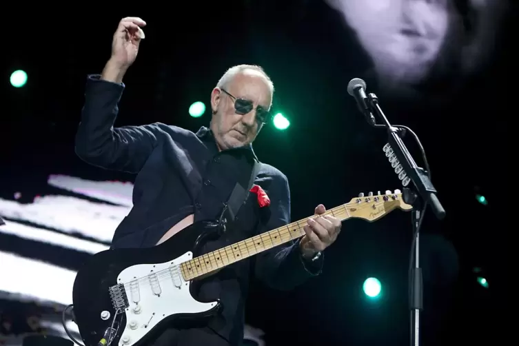 Metzger-Bewunderer Pete Townshend von The Who. 