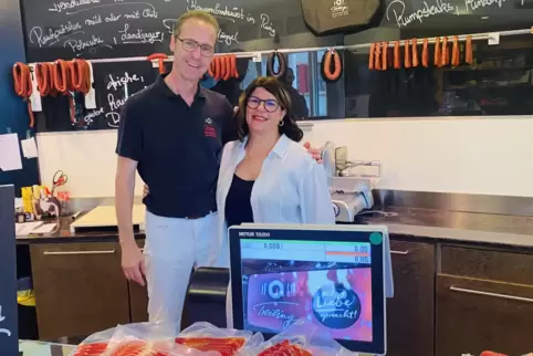 Frank und Claudia Treiling in ihrem Geschäft.