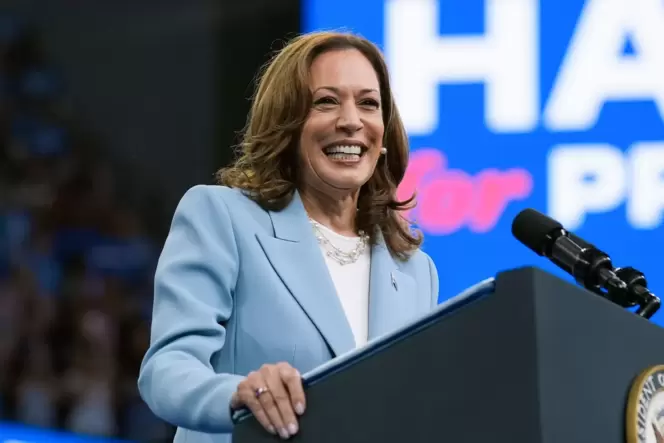 Wahlkampf in den USA - Kamala Harris