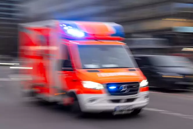 Krankenwagen im Einsatz