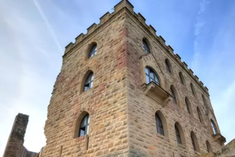 Da gibt es keine Verwechslungsgefahr: Wenn man das Hambacher Schloss sieht, ist man definitv in Neustadt an der Weinstraße. 