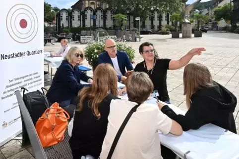 Bei den Schreibwerkstätten wollte man von Bürgern wissen, wie sie die im Konzept definierten Quartiere wahrnehmen. Die Ergebniss