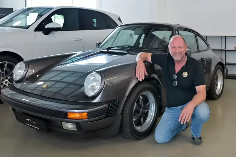 Robert Magin vom Porsche Club Speyer: hier mit einem G-Modell mit Kult-Karosserie.