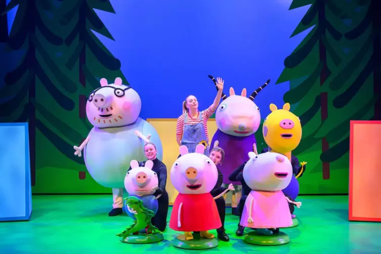 Das Van Hoorne Theater zeigt „Peppa Pig “.