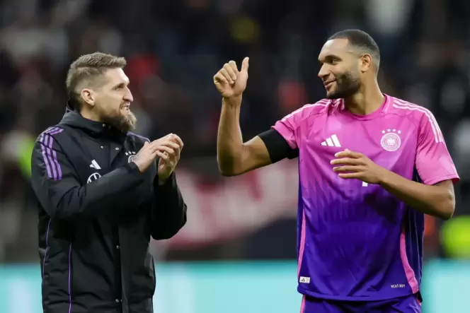 Robert Andrich (l) und Jonathan Tah