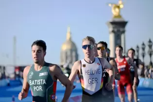 Tim Hellwig aus Neustadt startete für Deutschland in die Triathlon-Staffel. Er weiß: Als erster Athlet kann man ein Rennen nicht