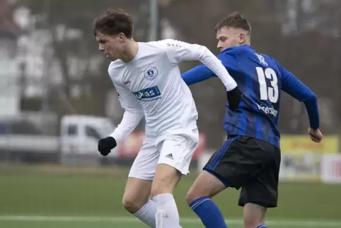 In der Nachspielzeit traf er für Rodenbach: Justin Geißert. 