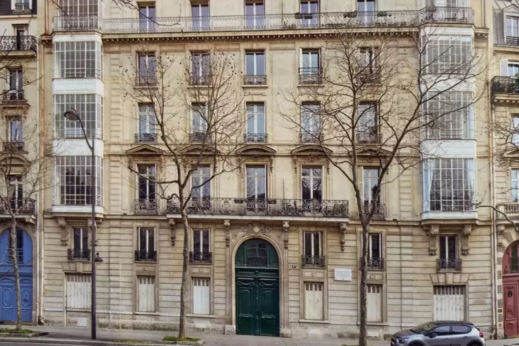 Hier am Boulevard Saint-Michel in Paris hat Breal 1915 im Alter von 83 bis 87 Jahren gelebt. 