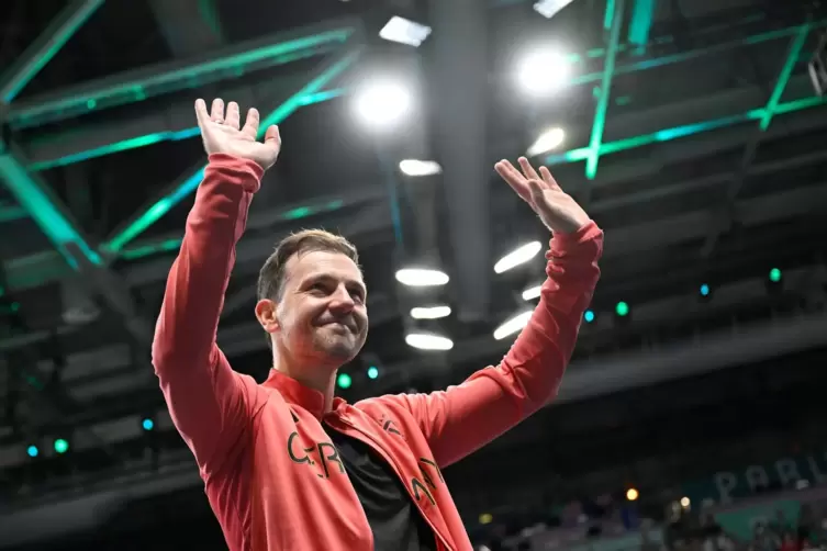 Abschied von der großen Tischtennis-Bühne: Timo Boll. 