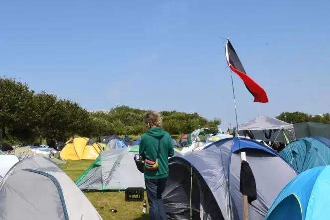 Punk-Protestcamp 3.0 auf Sylt