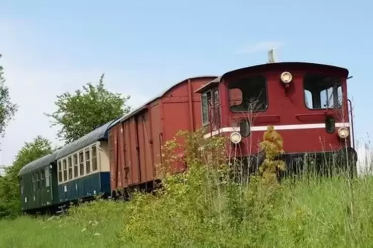 Der Zug führt renovierte Waggons aus den 1950er-Jahren mit. 