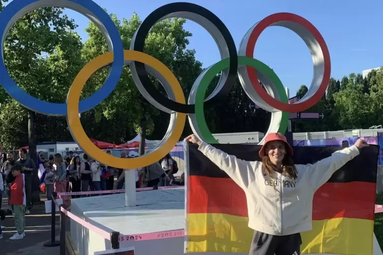 Mitglied des olympischen Jugendlagers des DOSB: Johanna Herder aus Erfweiler.