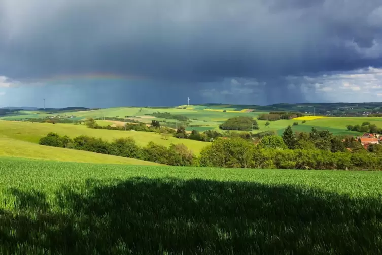 Trotz dunkler ein wunderschöner Ausblick.