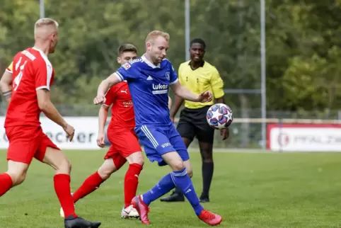 Er schoss den SV Rodenbach im Pokalspiel gegen Bedesbach-Patersbach zwar mit 1:0 in Führung, unterlag aber mit seinem Team am En