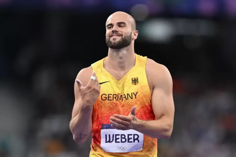 Keine Medaille gab’s für Speerwerfer Julian Weber. 